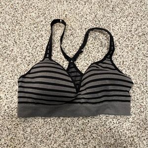 Stripy Sports Bra